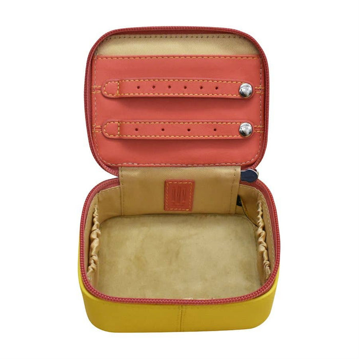 Leather Travel Jewelry Case