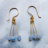 Light blue sapphire Twinkle Earrings